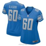 ropa NFL detroit lions graham glasgow nike camiseta azul juego mujer 20DRH3701
