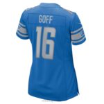 ropa NFL detroit lions jared goff nike azul jugador juego camiseta mujer 20DRH5496 - Image 3