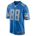 ropa NFL Detroit Lions Jim Cain Nike camiseta azul de jugador retirado hombres 20DRH6501 - Image 2