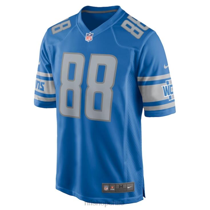 ropa NFL Detroit Lions Jim Cain Nike camiseta azul de jugador retirado hombres 20DRH6501 - Image 2