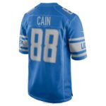 ropa NFL Detroit Lions Jim Cain Nike camiseta azul de jugador retirado hombres 20DRH6501 - Image 3