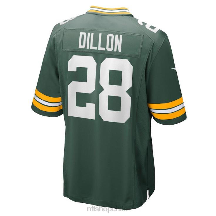ropa NFL empacadores de green bay aj dillon camiseta nike verde juego hombres 20DRH3397 - Image 3