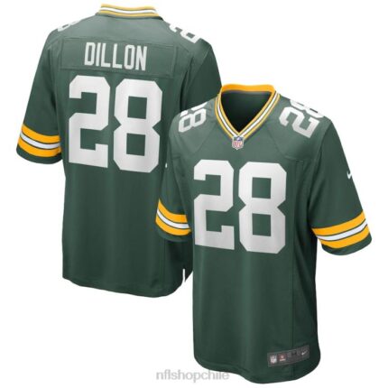 ropa NFL empacadores de green bay aj dillon camiseta nike verde juego hombres 20DRH3397