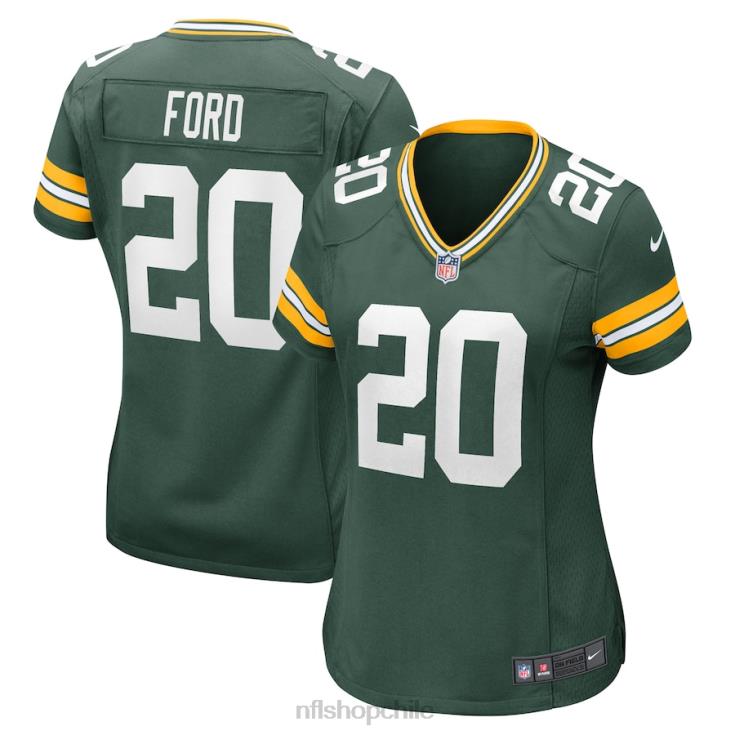 ropa NFL Empacadores de Green Bay Rudy Ford Nike camiseta verde Game Player mujer 20DRH4768 - Image 1