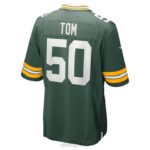 ropa NFL empacadores de green bay zach tom nike camiseta verde del jugador del juego hombres 20DRH4675 - Image 3