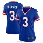 ropa NFL Gigantes de Nueva York Sterling Shepard Nike Royal Classic Player Game Jersey mujer 20DRH2833