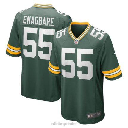 ropa NFL Green Bay Packers Kingsley enagbare camiseta Nike Game Player verde hombres 20DRH6461
