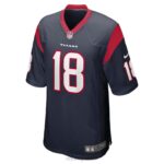 ropa NFL houston texans chris conley camiseta nike azul marino hombres 20DRH7064 - Image 2