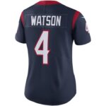 ropa NFL houston texans deshaun watson nike azul marino vapor intocable camiseta limitada mujer 20DRH4889 - Image 3