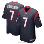 ropa NFL houston texans ka'imi fairbairn camiseta nike azul marino hombres 20DRH4154