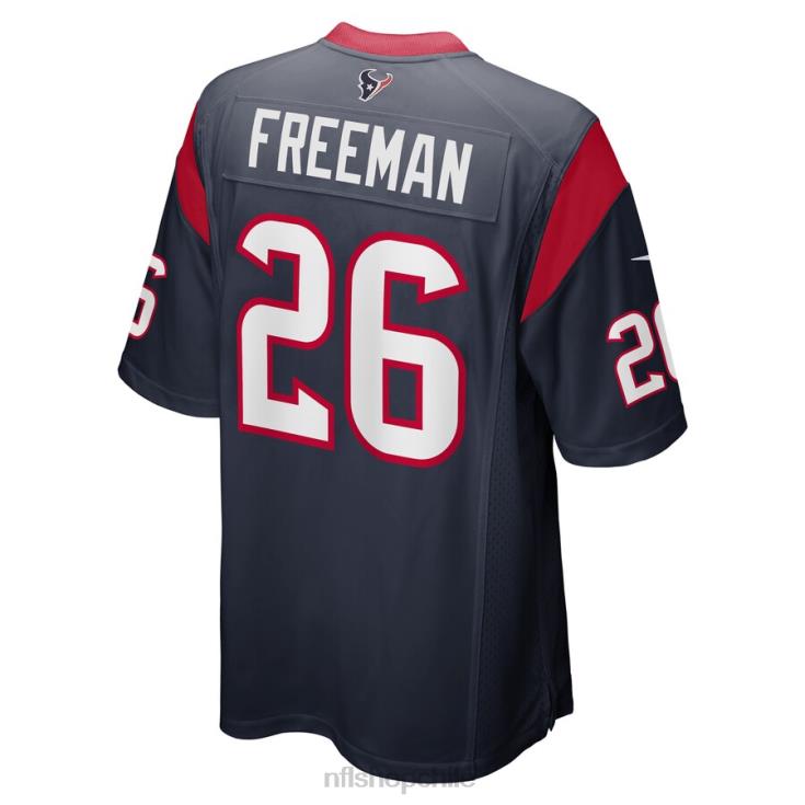 ropa NFL houston texans royce freeman camiseta nike azul marino game player hombres 20DRH4413 - Image 3