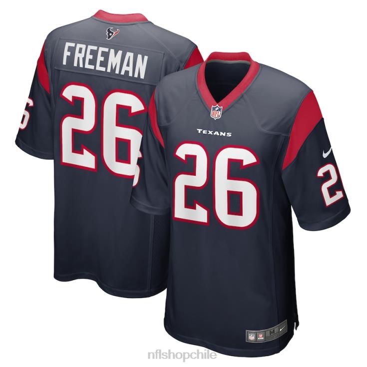 ropa NFL houston texans royce freeman camiseta nike azul marino game player hombres 20DRH4413 - Image 1