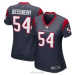 ropa NFL houston texans scott quessenberry nike azul marino jugador camiseta mujer 20DRH6370
