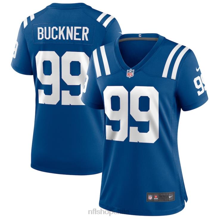 ropa NFL Indianápolis Colts deforestar Buckner Nike camiseta de jugador Royal Game mujer 20DRH3983 - Image 1