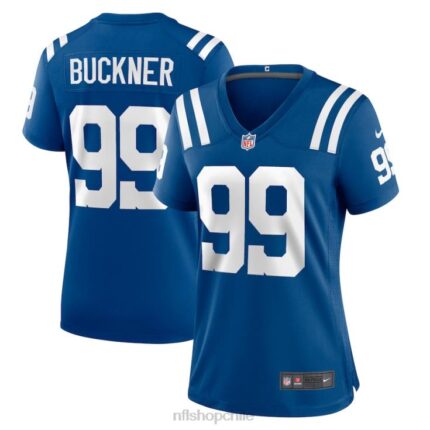 ropa NFL Indianápolis Colts deforestar Buckner Nike Royal Nike Game Jersey mujer 20DRH5007