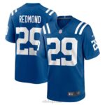 ropa NFL Indianápolis Colts Will Redmond Nike camiseta de jugador Royal Game hombres 20DRH5921
