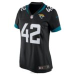 ropa NFL jaguares de jacksonville andrew wingard nike camiseta negra del juego mujer 20DRH4654 - Image 2