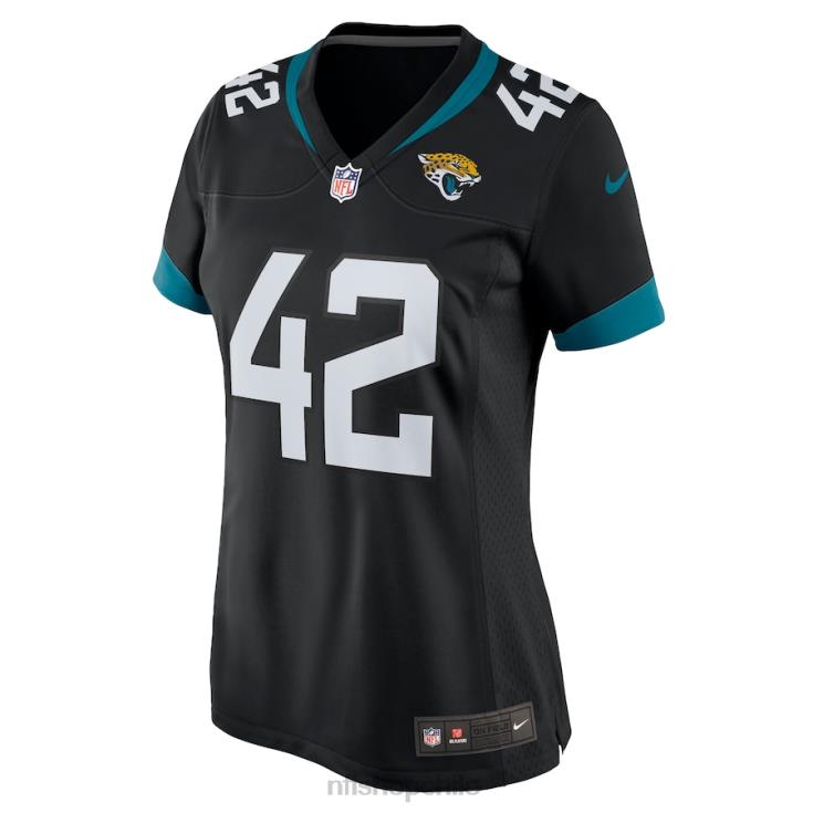 ropa NFL jaguares de jacksonville andrew wingard nike camiseta negra del juego mujer 20DRH4654 - Image 2