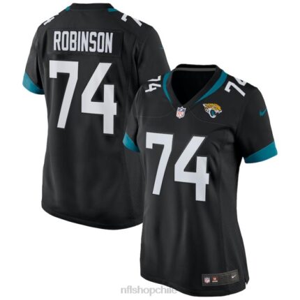 ropa NFL jaguares de jacksonville cam robinson nike camiseta negra del juego mujer 20DRH6612
