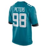 ropa NFL jaguares de jacksonville corey peters nike camiseta de jugador de local verde azulado hombres 20DRH6175 - Image 3
