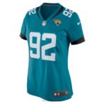 ropa NFL jaguares de jacksonville jordan smith nike verde azulado camiseta de juego nike mujer 20DRH6028 - Image 2