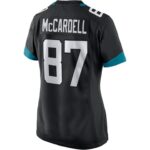 ropa NFL jaguares de jacksonville Keeanan McCardell Nike camiseta negra de jugador retirado del juego mujer 20DRH3721 - Image 3