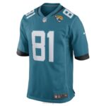 ropa NFL jaguares de jacksonville seth williams nike camiseta de jugador de juego verde azulado hombres 20DRH6786 - Image 2