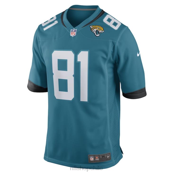 ropa NFL jaguares de jacksonville seth williams nike camiseta de jugador de juego verde azulado hombres 20DRH6786 - Image 2