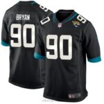 ropa NFL jaguares de jacksonville taven bryan nike camiseta negra del jugador del juego hombres 20DRH2784