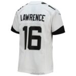 ropa NFL jaguares de jacksonville trevor lawrence nike camiseta blanca del juego juventud 20DRH377 - Image 3