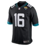 ropa NFL jaguares de jacksonville trevor lawrence nike camiseta de juego alternativa negra hombres 20DRH113 - Image 2