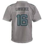 ropa NFL jaguares de jacksonville trevor lawrence nike camiseta gris atmósfera del juego juventud 20DRH1439 - Image 3