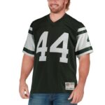 ropa NFL Jets de Nueva York John Riggins Mitchell & Ness Green Jugador retirado Legacy Réplica Jersey hombres 20DRH4932 - Image 4