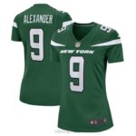 ropa NFL jets de nueva york kwon alexander nike camiseta de jugador de juego verde gotham mujer 20DRH5049