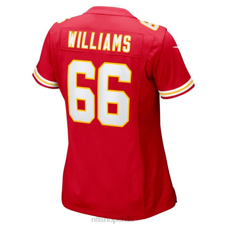 ropa NFL kansas city chiefs brandon williams camiseta roja de jugador de local nike mujer 20DRH4275 - Image 3