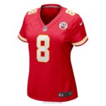 ropa NFL kansas city chiefs carlos dunlap camiseta roja de jugador de local nike mujer 20DRH3163 - Image 2