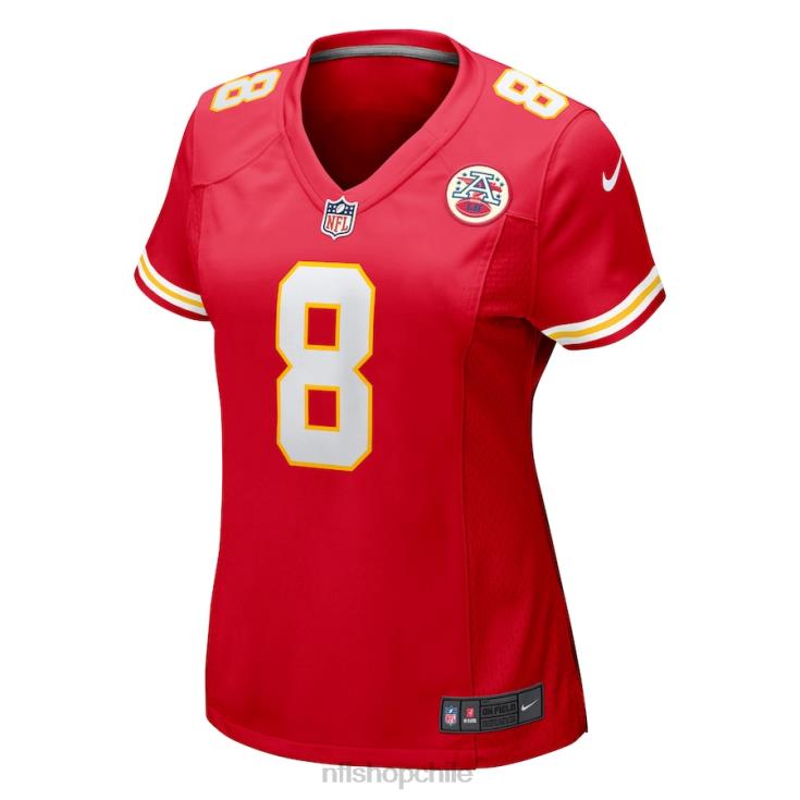 ropa NFL kansas city chiefs carlos dunlap camiseta roja de jugador de local nike mujer 20DRH3163 - Image 2