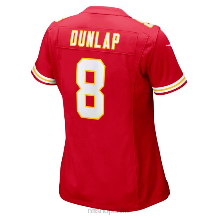 ropa NFL kansas city chiefs carlos dunlap camiseta roja de jugador de local nike mujer 20DRH3163 - Image 3