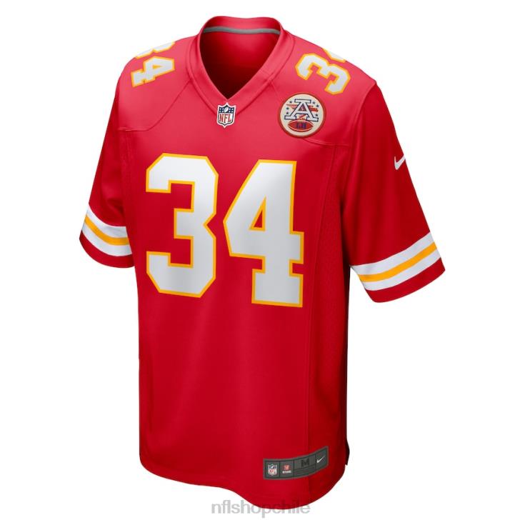 ropa NFL kansas city chiefs melvin gordon iii camiseta de jugador de local roja nike hombres 20DRH3220 - Image 2