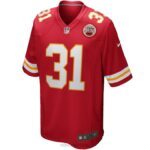 ropa NFL kansas city chiefs sacerdote holmes nike rojo juego jugador retirado camiseta hombres 20DRH1508 - Image 2