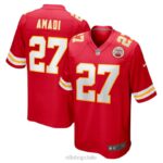 ropa NFL kansas city chiefs ugo amadi camiseta roja de jugador de local nike hombres 20DRH5854
