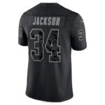 ropa NFL las vegas raiders bo jackson nike jugador retirado negro rflctv camiseta limitada hombres 20DRH2738 - Image 5