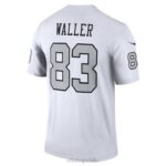 ropa NFL las vegas raiders darren waller nike camiseta blanca leyenda alternativa hombres 20DRH736 - Image 3