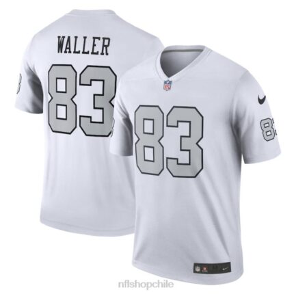 ropa NFL las vegas raiders darren waller nike camiseta blanca leyenda alternativa hombres 20DRH736