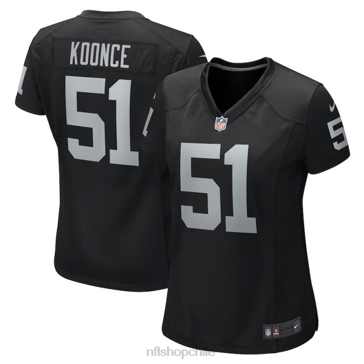 ropa_nfl_las_vegas_raiders_malcolm_koonce_nike_camiseta_negra_game_mujer_20drh6036.jpg ropa NFL las vegas raiders malcolm koonce nike camiseta negra game mujer 20DRH6036 - Image 1