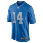 ropa NFL leones de detroit amon-ra st. camiseta de juego de jugador azul nike marrón hombres 20DRH2945 - Image 2