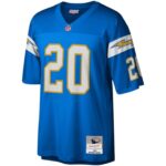 ropa NFL los angeles cargadores natrone significa mitchell & ness azul polvo 1994 réplica de camiseta heredada hombres 20DRH2719 - Image 2
