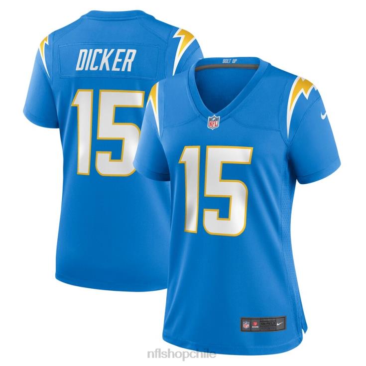 ropa NFL los angeles chargers cameron dicker nike polvo azul jugador camiseta mujer 20DRH2395 - Image 1