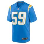 ropa NFL los angeles chargers derrek tuszka nike polvo azul camiseta de jugador de local hombres 20DRH4794 - Image 2