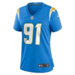 ropa NFL los angeles chargers forrest merrill nike polvo azul jugador juego camiseta mujer 20DRH5759 - Image 2